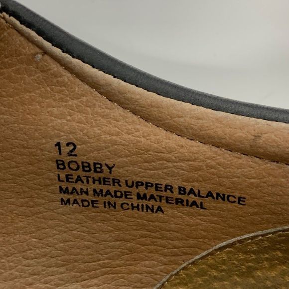 Mens Cambridge Classics Black Loafers 12 Bobby Leather 3862 - Picture 6 of 9